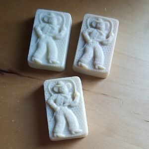 Olive Oil Soap Bars with Cowboy Design